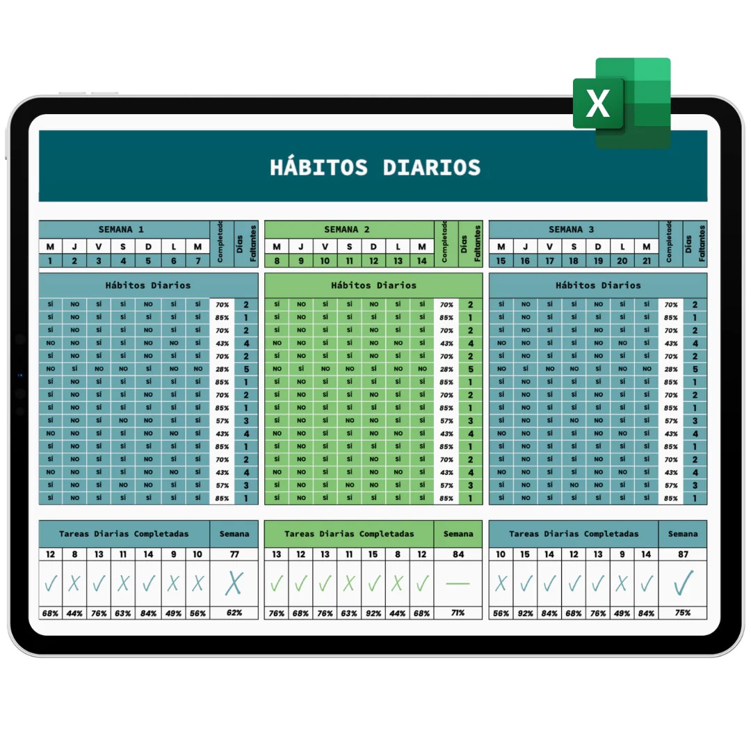 Paquete Excel Universal